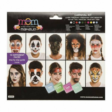 Set de Maquillage My Other Me Multicouleur 10 Modèles 2 x 23 x 20 cm 35,99 €
