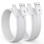 Cable USB C Charge Rapide [2Pack/3m] 3.1A Chargeur Type C Nylon Câble USB A vers USB C pour iPhone 16 15,Galaxy S23 S22 S21 S20 