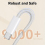 Cable USB C Charge Rapide [2Pack/3m] 3.1A Chargeur Type C Nylon Câble USB A vers USB C pour iPhone 16 15,Galaxy S23 S22 S21 S20 