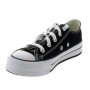 Baskets Converse CTAS EVA Lift OX Noires pour Filles