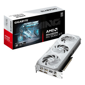 GIGABYTE Gaming Carte Graphique Radeon RX 9060 XT OC Ice 16G - 16GB GDDR6, 256bit, PCI-E 5.0, 3320 MHz Core Clock, 2 x DisplayPo