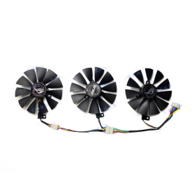 AKUYAO Ventilateurs de refroidissement GPU de remplacement pour carte graphique ASUS RTX 3060 3070 3070Ti 3080 3080Ti 3090 TUF 9