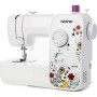 Brother JX17FE (Fantasy Edition) Machine à Coudre électrique pour Débutants, Portable, 17 Points différents, Couture automatique