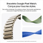 Google Pixel Watch 4 (41 mm) – Montre connectée Android, Suivi Complet des données de santé et de Remise en Forme – Boîtier en A
