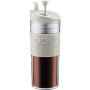 Bodum Travel Press Mug Isotherme à Piston - 0.45L, Blanc