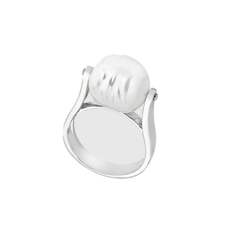 Bague Majorica Classic Élégante en Perles