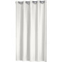 Rideau de Douche Sealskin Coloris en Polyester et Coton - Blanc
