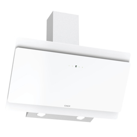 Hotte Aspirante Candy CVMA 90 cm en Verre Blanc avec Éclairage LED