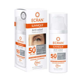 Crème Solaire Anti-Âge Ecran Sunnique SPF50+ 50 ml