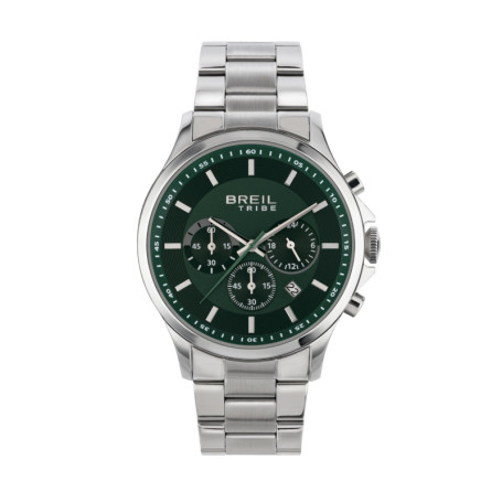 Montre Analogique Breil pour Homme en Acier Inoxydable avec Cadran Vert