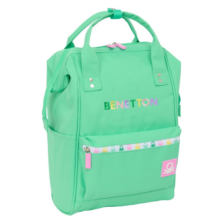Sac à dos Benetton Mint pour enfant - Confort et style pour ordinateur jusqu'à 13"