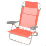 Chaise de Plage Pliante AKTIVE - 8 Positions, Corail, Confort Rembourré 151,91 €