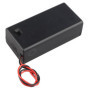 HALJIA Lot de 2 Boîtiers de Support pour Batteries 9V avec Interrupteur 11,12 €
