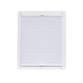 Store Plissé Nid d'Abeille Sunlines - Lumière du Jour, Blanc, 85x150 cm