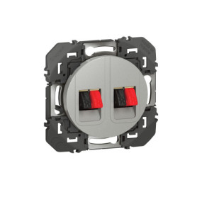 Prise Murale Aluminium Legrand dooxie pour Enceintes - Connexion Facile 17,54 €