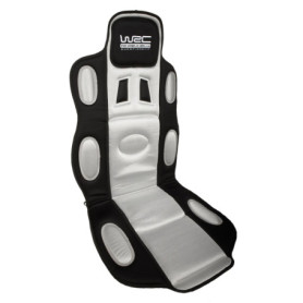 Couvre-Siège Voiture WRC Type Baquet Argent et Noir