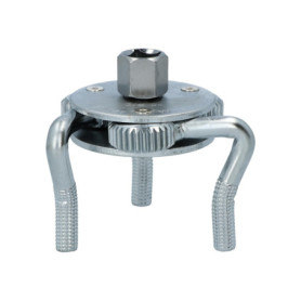 Clé à Filtre à Huile 3 Griffes Carpoint - Finition Chromée