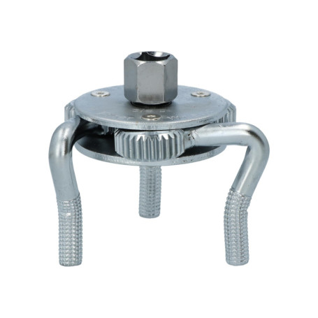 Clé à Filtre à Huile 3 Griffes Carpoint - Finition Chromée