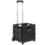 Chariot de Course Olli 45L Noir - Keeeper