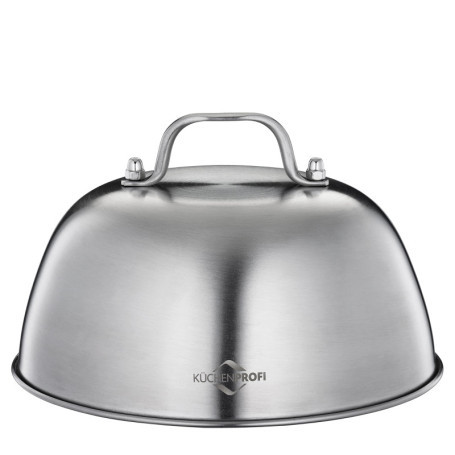 Cloche de Barbecue en Acier Inoxydable avec Poignée - Küchenprofi