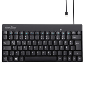 Clavier Compact Filaire Perixx PERIBOARD-422 USB-C Noir