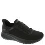 Skechers Bobs Squad Chaos - Sneakers Athlétiques Homme en Tricot Noir