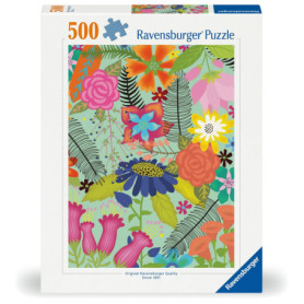 Puzzle Ravensburger 500 pièces - Jungle de Fleurs pour Adultes et Enfants