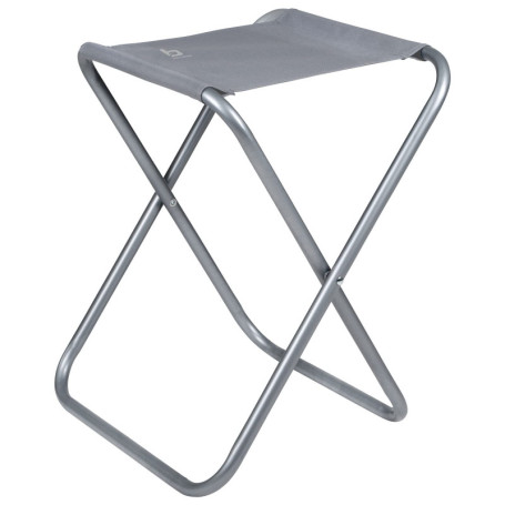 Tabouret Pliable en Acier Gris - Camp Gear, Pratique et Compact