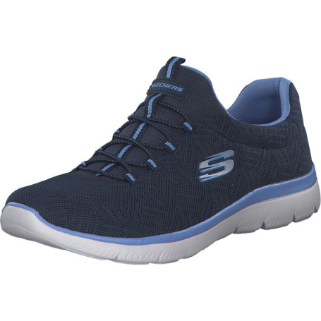 Baskets Chic Femme Skechers Summits Artistry - Maille Navy et Bleu 56,38 €