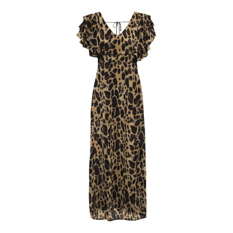 Robe Plissée ONLY Onlasta Life à Fronces - Noir