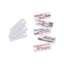 Lot de 20 Étiquettes en Plastique Perforées Colop - 45 x 18 mm