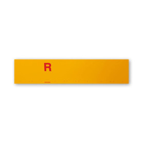 Plaque d'Immatriculation Provisoire Flexible pour Remorque