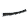 Protection de Seuil Arrière Inox Noir Mat pour Seat Leon Sportstourer 2020-2024