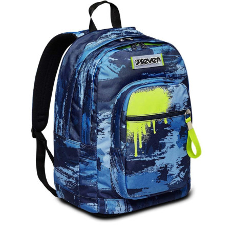 Sac à dos scolaire New Fit WET COLOR Boy - Bleu - 32L