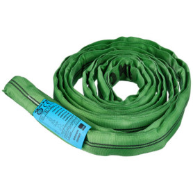 Câble de traction Braun 20061RS en polyester - 2000 kg, 6 m, vert