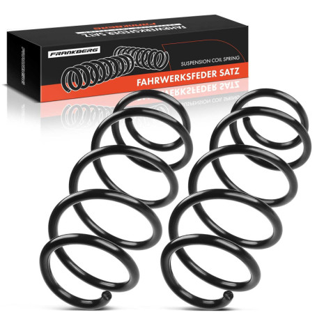 Ressorts de Suspension Avant Frankberg pour Golf et Jetta - Compatibilité 2003-2013