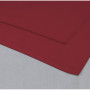 Taie d'Oreiller Uni en Coton Bordeaux 65x65 cm - Nuit des Vosges