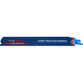 Lames de Scie Sabre Bosch EXPERT Medium-Thick pour Métaux Durs - 10 Pièces