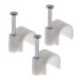 SeKi Lot de 100 Colliers de Serrage Universels Blancs pour Câbles de 7 mm