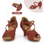 Syrads Chaussures de Danse Femmes Latine Salsa Tango Valse Bachata Moderne Chaussures Danse De Salon avec des Strass 1050