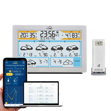Station Météo WiFi TFA.me ID-02 avec Prévisions Météo Précises