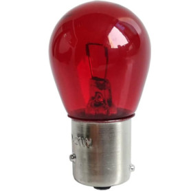 Ampoule Rouge 12V 21W BAW15S PR21W pour Feu Arrière de Voiture