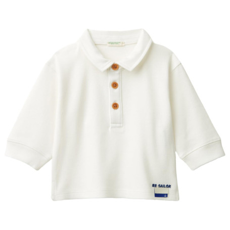 Polo Enfant Blanc United Colors of Benetton