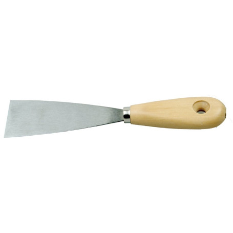 Spatule Flexible Haromac 30 mm avec Grand Manche en Bois