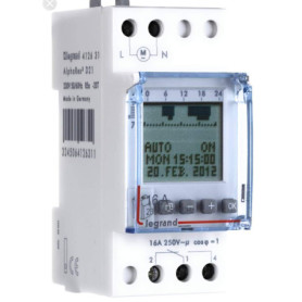 Interrupteur Horaire Digital Programmable Legrand pour Éclairages Extérieurs
