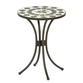 Tabouret à Fleurs Dehner Diana en Mosaïque - Ø 41 cm, Hauteur 54 cm