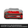 Pack de 2 Batteries Einhell 4 Ah Power X-Change PLUS 18 V Lithium-ion