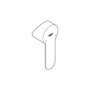 Levier de Robinet GROHE Style Cosmo en Argent