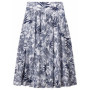 Jupe Midi Imprimée Multicolore en Mousseline - United Colors of Benetton