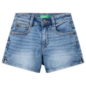 Short en Denim Stretch pour Filles - United Colors of Benetton
